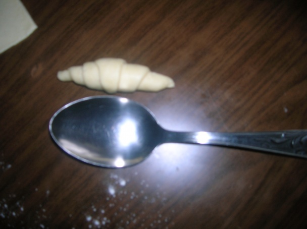 Malé rožky so strúhaným syrom - obrázok 4