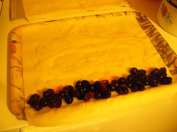 Baklava s višňami - obrázok 1