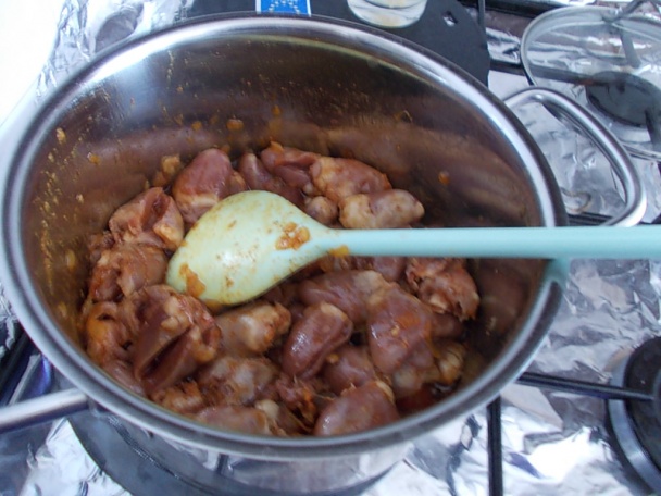 Kuracie srdiečka s chilli papričkou (fotorecept) - obrázok 3