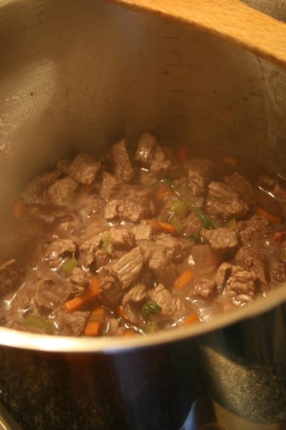 Hovädzie na hríbikoch s tarhoňou - obrázok 2