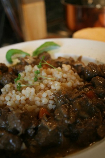 Hovädzie na hríbikoch s tarhoňou - obrázok 4