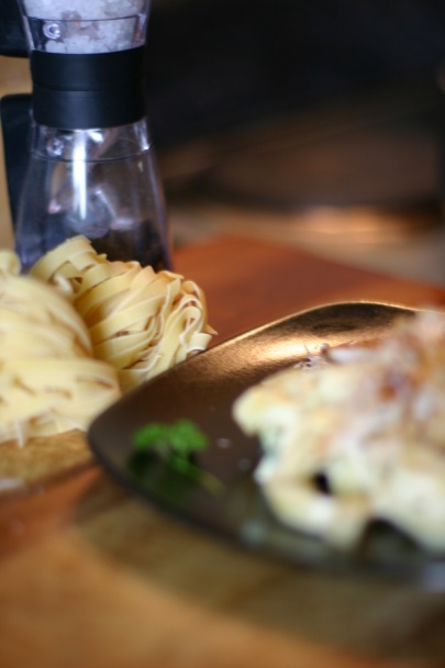 Kura a tagliatelle - obrázok 2