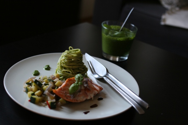 Losos s cestovinami - obrázok 4