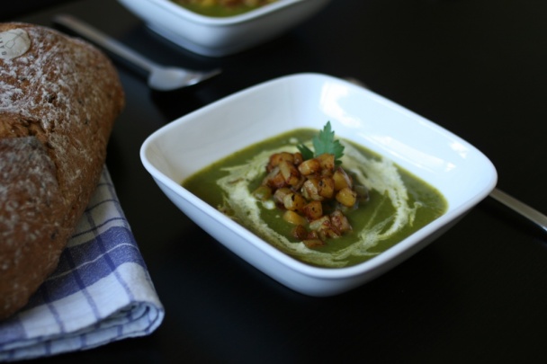 Špenatová polievka - obrázok 1