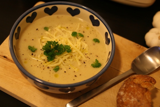 Cesnaková polievka - obrázok 1