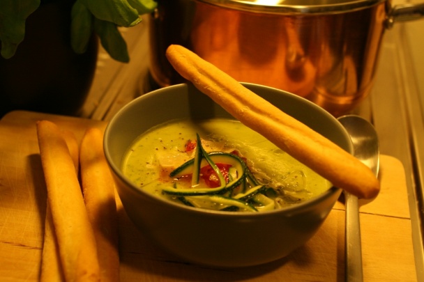 Cuketová polievka - obrázok 1