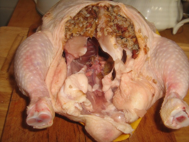 Pečené kuře se zelím a pohankou (fotorecept) - obrázok 4