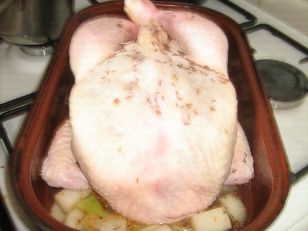 Pečené kuře se zelím a pohankou (fotorecept) - obrázok 6