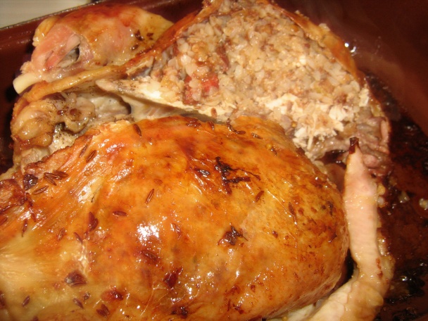 Pečené kuře se zelím a pohankou (fotorecept) - obrázok 8