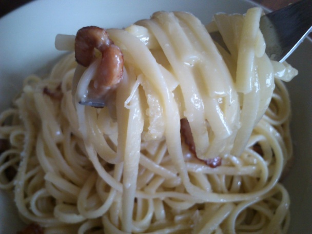 Linguine alla carbonara - obrázok 3