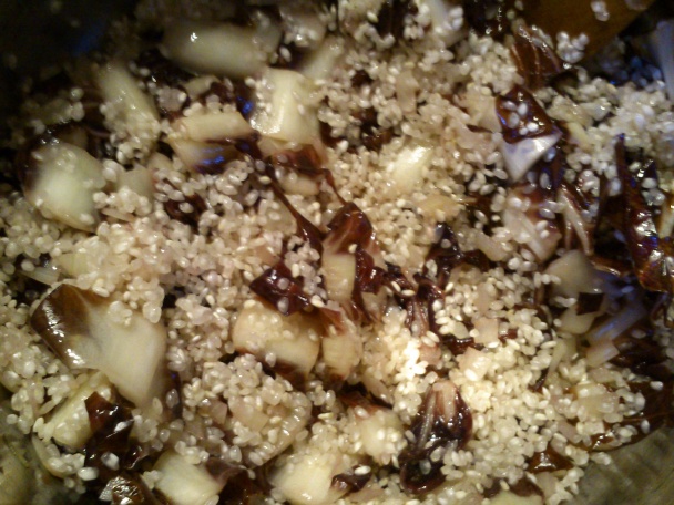 Risotto al radicchio rosso/Rizoto s červenou čakankou - obrázok 2