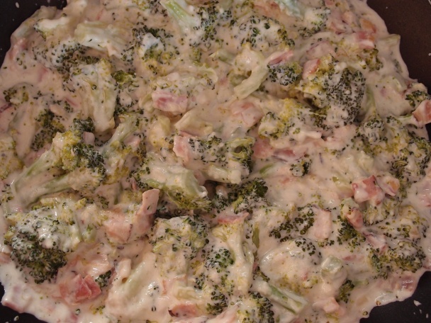 Zapekané cestoviny s brokolicou - obrázok 3