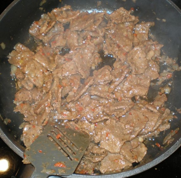 Steak á la Philly cheesesteak (fotorecept) - obrázok 4