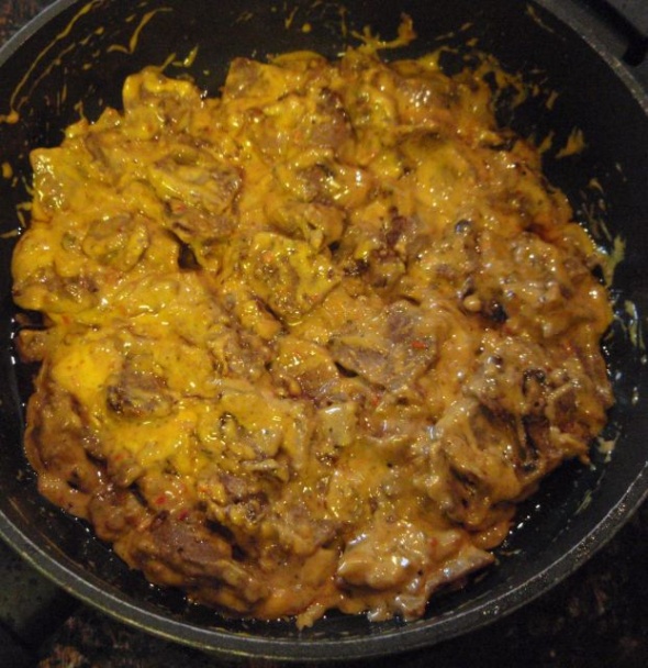 Steak á la Philly cheesesteak (fotorecept) - obrázok 6