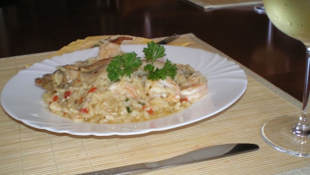 Paella s 3 druhmi mäsa (fotorecept) - obrázok 12