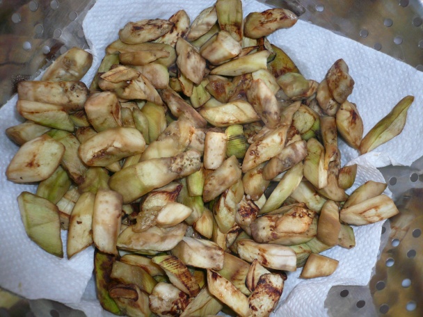 Arabský chlieb plnený baklažánovo - zeleninovou zmesou (fotorecept) - obrázok 4