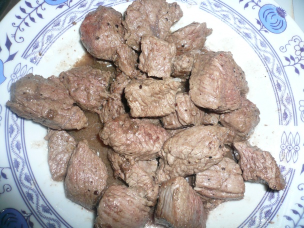 Hovädzie na zelenine s pečenou knedľou (fotorecept) - obrázok 3