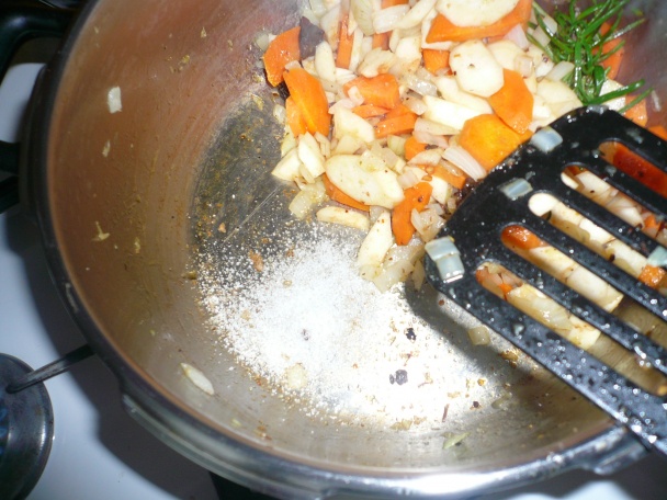 Hovädzie na zelenine s pečenou knedľou (fotorecept) - obrázok 6