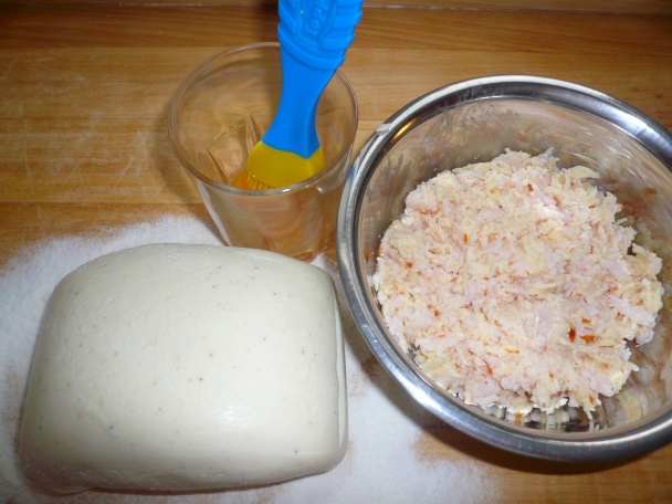 Plnené lístkové štvorce - slané (fotorecept) - obrázok 1