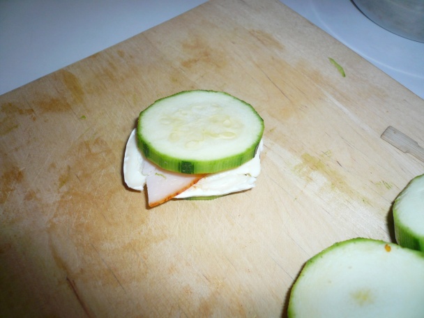 Plnené cuketové medailónky (fotorecept) - obrázok 2