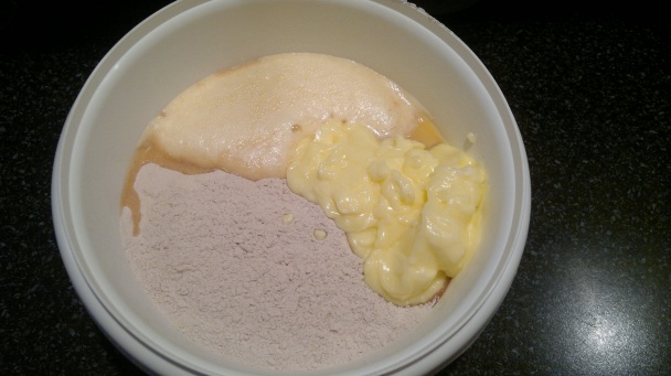 Tvarohovo-rebarborový koláč - obrázok 1