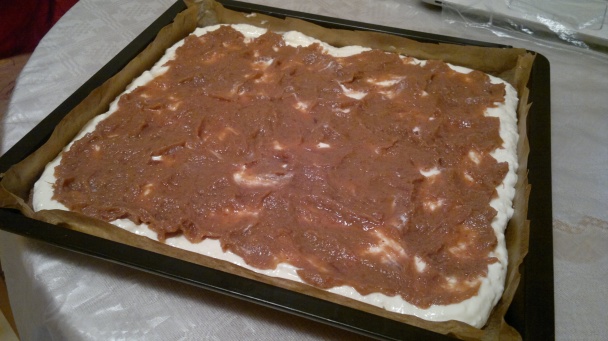 Tvarohovo-rebarborový koláč - obrázok 4