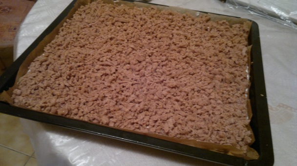 Tvarohovo-rebarborový koláč - obrázok 5