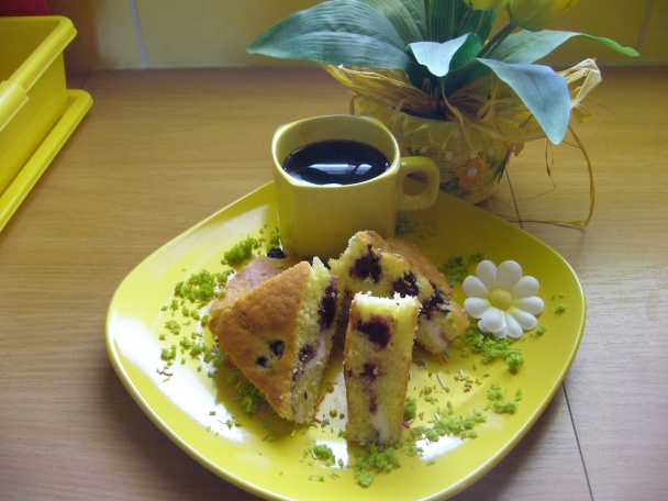 Ovocný koláč s tvarohom - obrázok 2