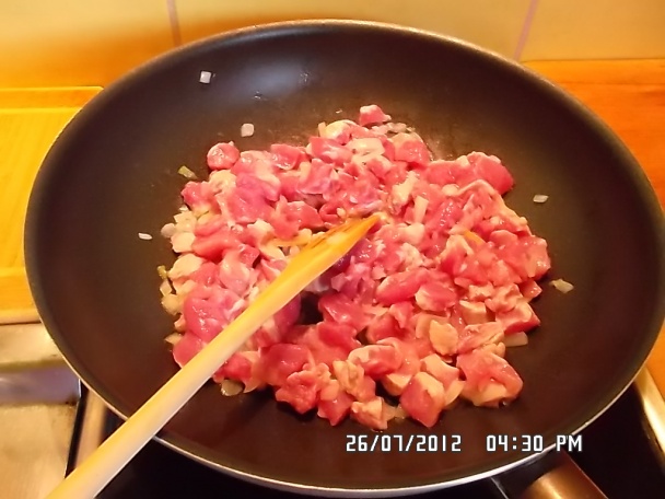 Bravčová sviečková na zelenine (fotorecept) - obrázok 1