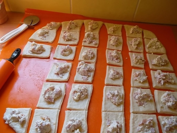 Smotanovo-šunkové jednohubky (fotorecept) - obrázok 2