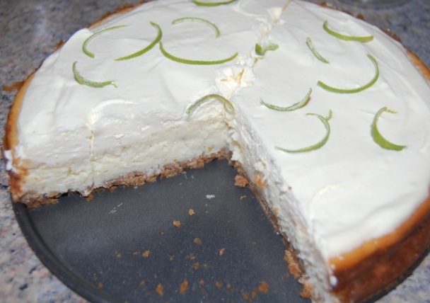Limetkový pečený cheesecake /fotorecept/ - obrázok 9