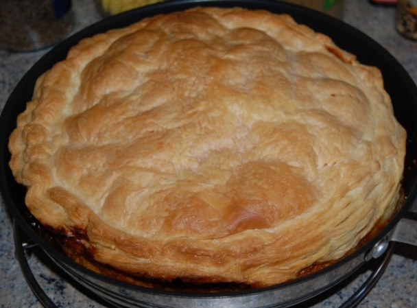 Marhuľová Tarte Tatin s mandľami /fotorecept/ - obrázok 6