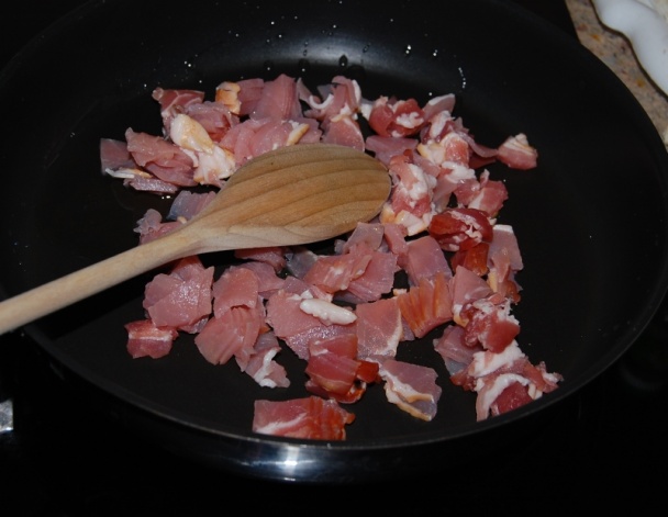 Slaninkovo - pórové rizoto /fotorecept/ - obrázok 1