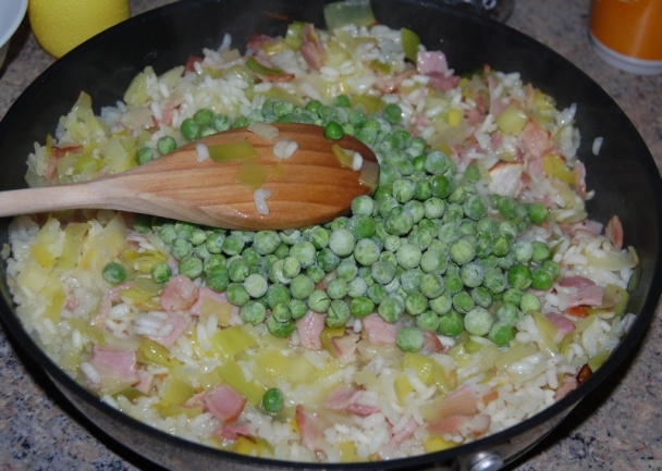 Slaninkovo - pórové rizoto /fotorecept/ - obrázok 5