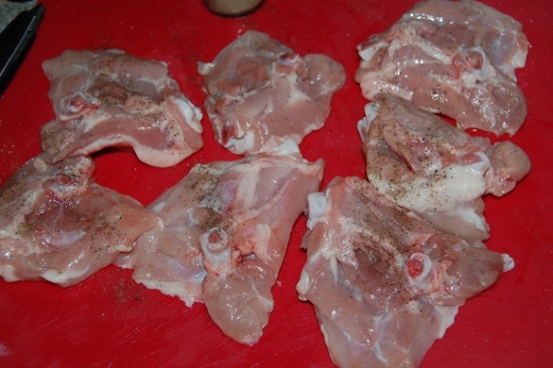 Kura so syrom a šampiňónmi /fotorecept/ - obrázok 1