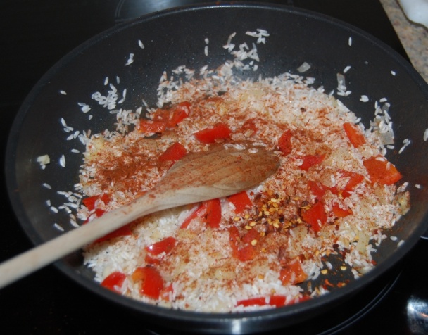 Jednoduchá Španielska Paella s krevetami - obrázok 2