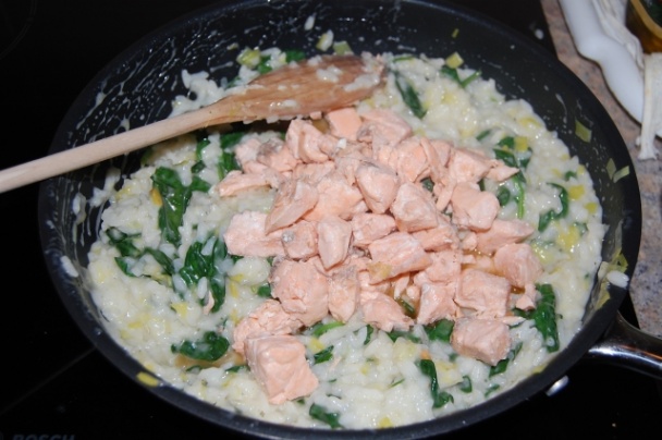 Lososové rizoto /fotorecept/ - obrázok 10