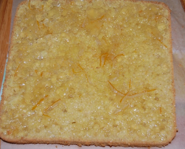 Limetkový piškótový koláč - obrázok 3