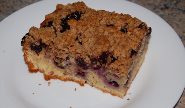 Čučoriedkový mrvenicový koláč - obrázok 5