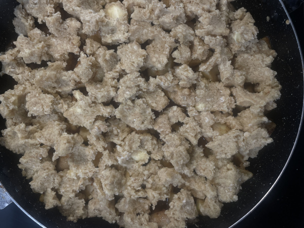 Jablkovo-hruškový crumble po brniansky (fotorecept) - obrázok 7