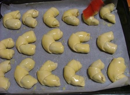 Kysnuté orechové rožteky - obrázok 6