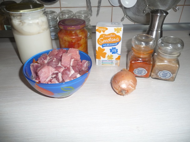 Rýchle bravčové s haluškami (fotorecept) - obrázok 1