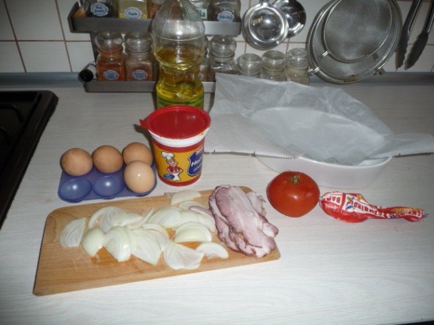 Prekladané kuracie prsičká (fotorecept) - obrázok 1