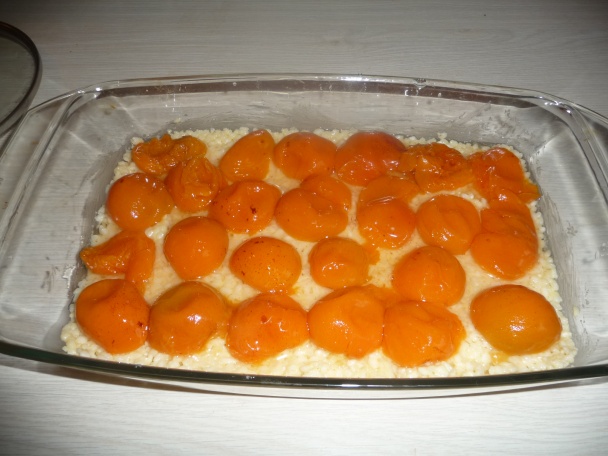 Bezmliečny ryžový nákyp s marhuľami (fotorecept) - obrázok 4