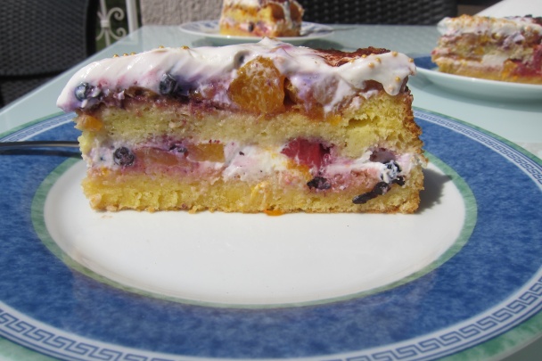 Smotanovo-jogurtová torta - bezlepková - obrázok 3