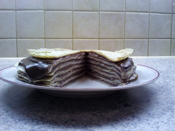 Pudingové palacinky (fotorecept) - obrázok 4