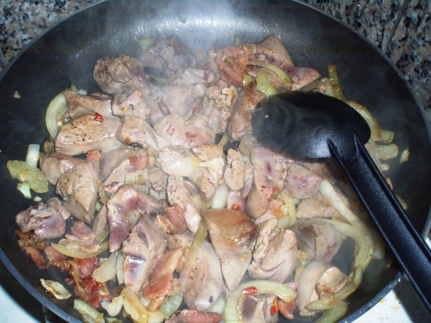 Restovaná morčacia pečeň - obrázok 4