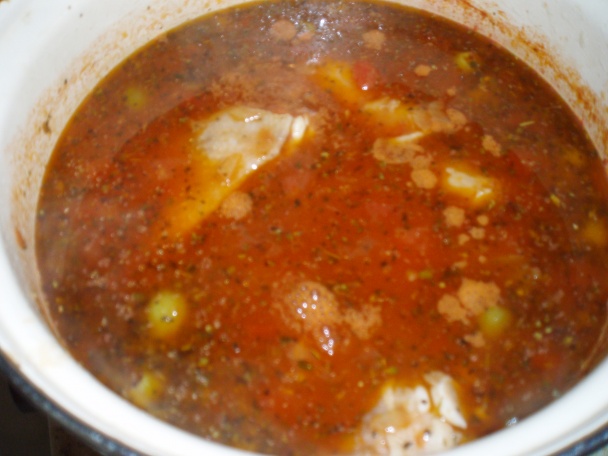 Kuracie stehná v paradajkovej omáčke s olivami - obrázok 5