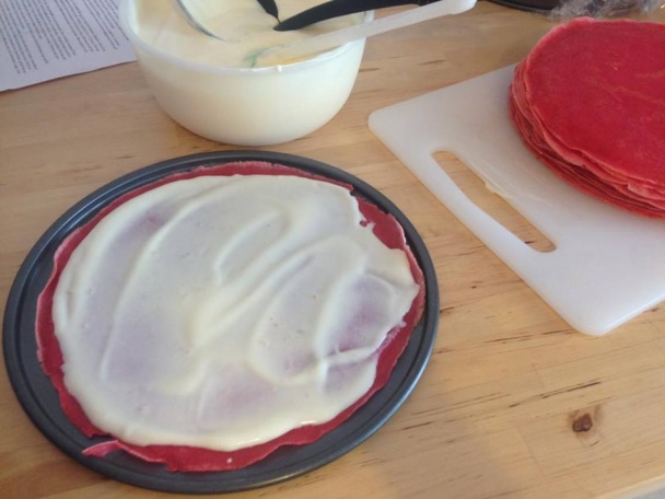 Jahodový crepe cake (fotorecept) - obrázok 18