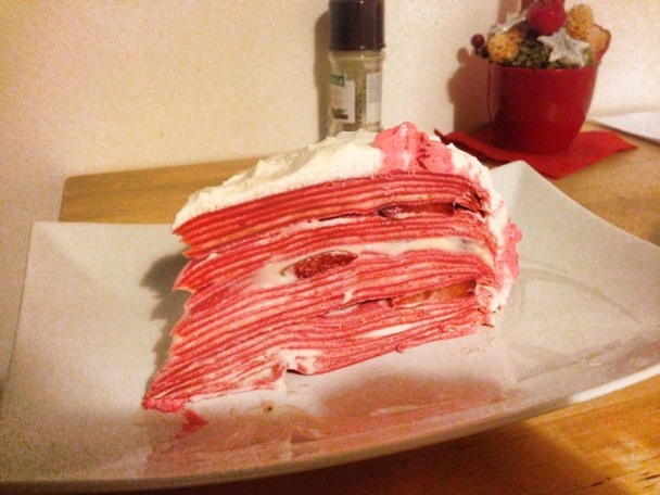 Jahodový crepe cake (fotorecept) - obrázok 22